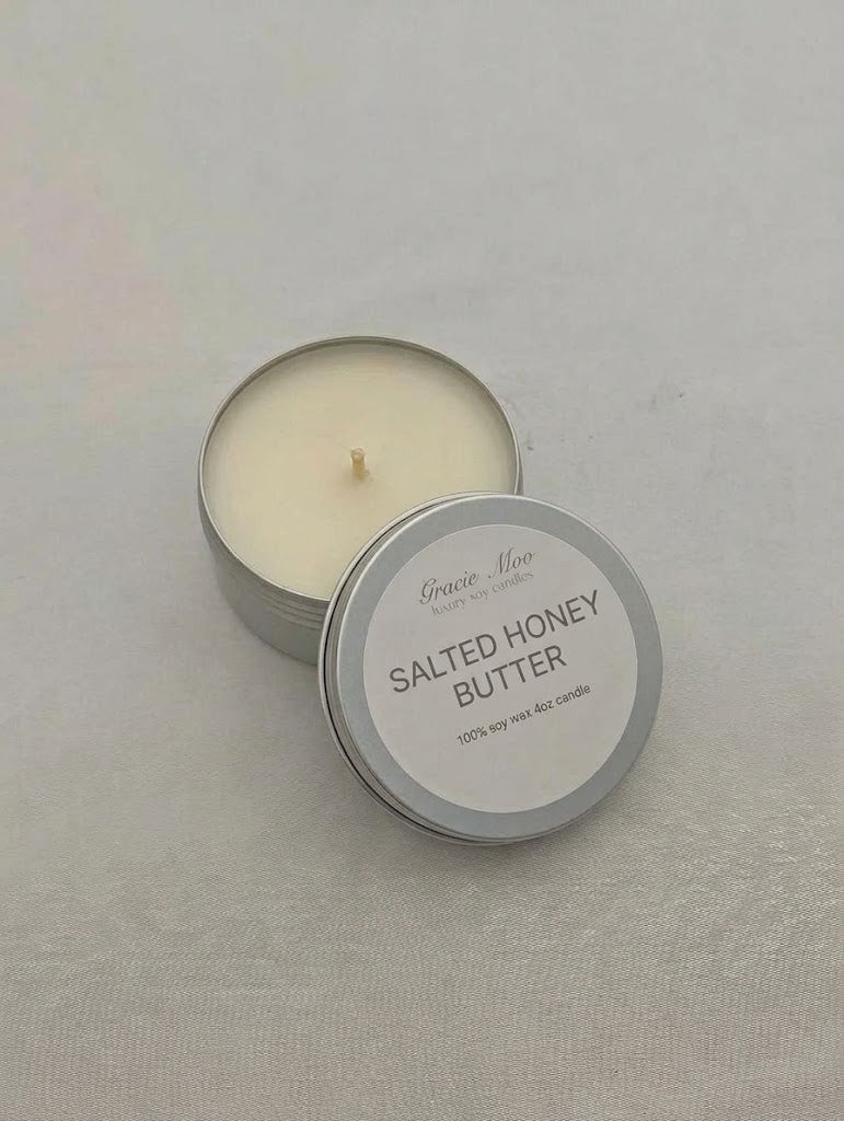 Salted Honey Butter 4 oz Travel Tin