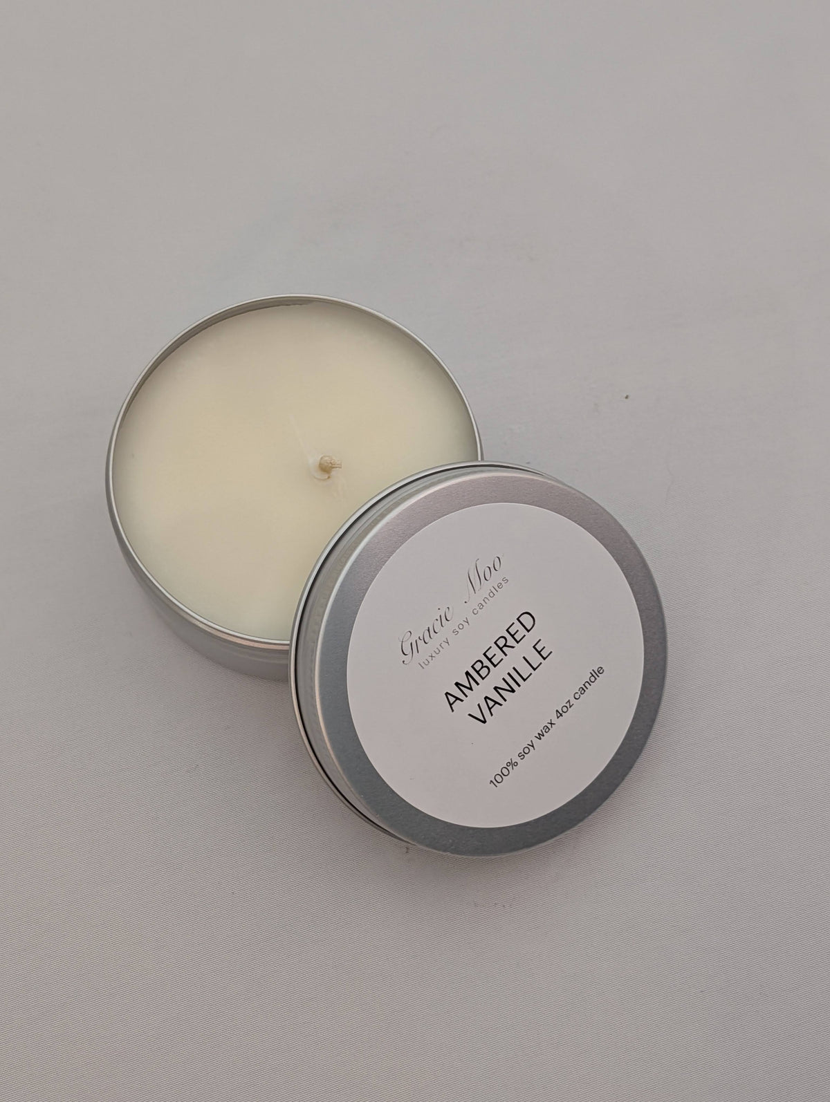 Ambered Vanille 4 oz Travel Tin