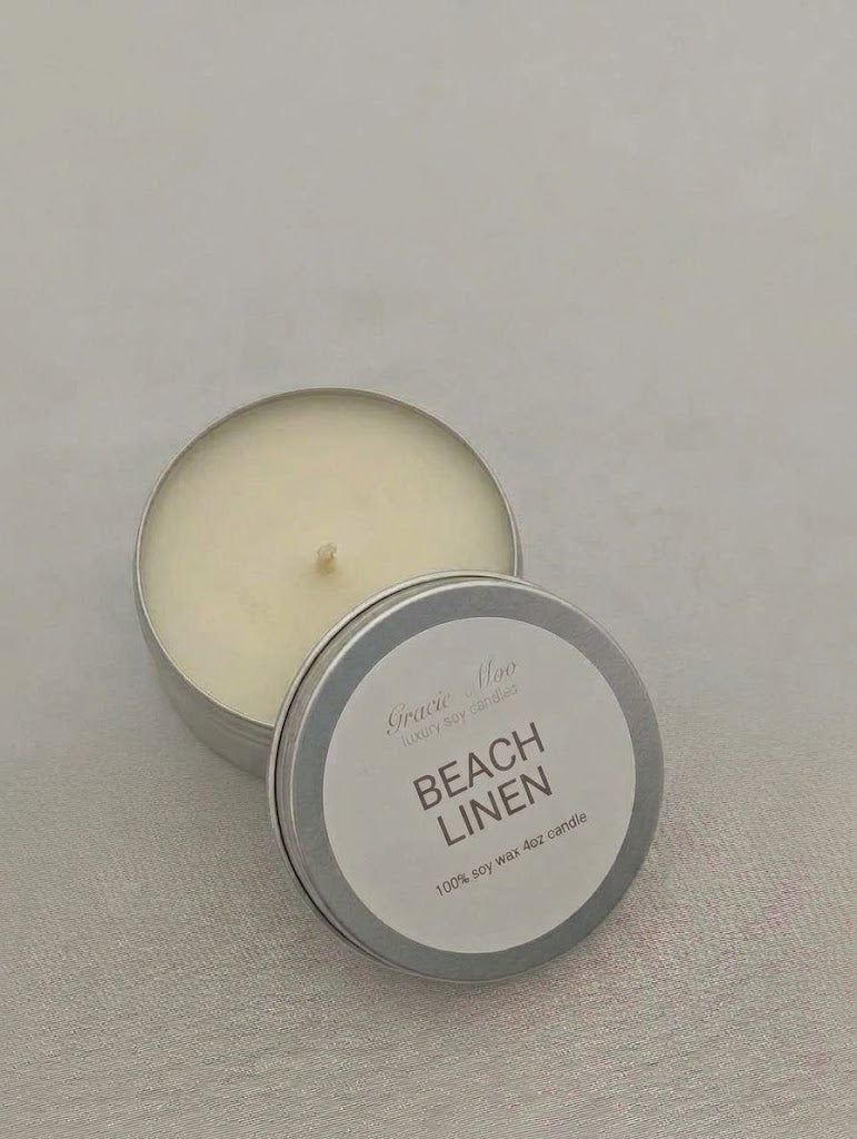 Beach Linen 4 oz Travel Tin