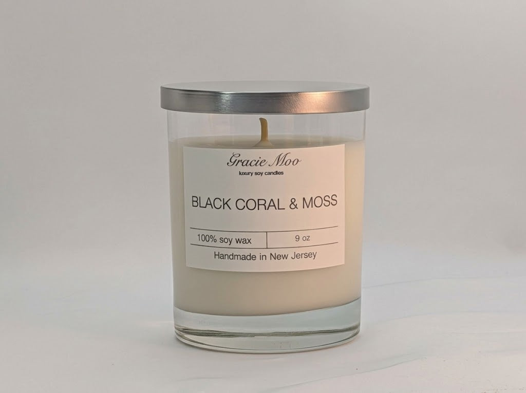 Black Coral & Moss Candle