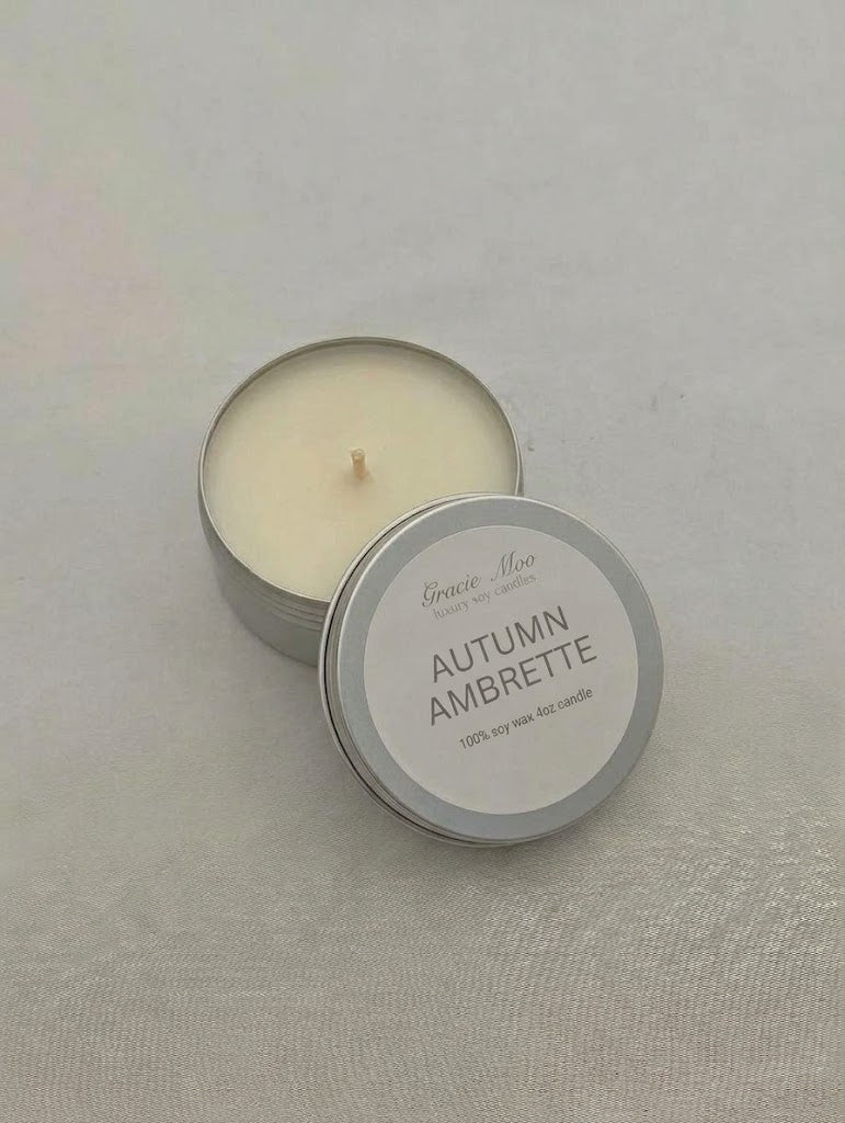 Autumn Ambrette 4 oz Travel Tin